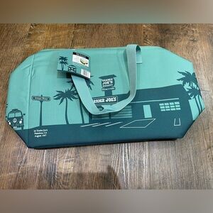 Trader Joes 8 Gallon Insulated Bag New With Tags Dusty Blue Limited Color